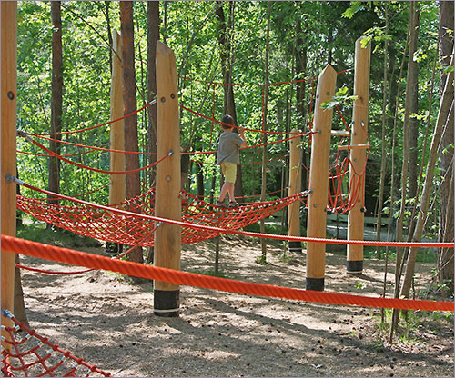 Spielplatz, Klettergerüst